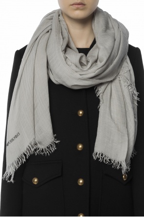 Logo-printed scarf, zdjęcie 2 Logo-printed scarf od Emporio Armani